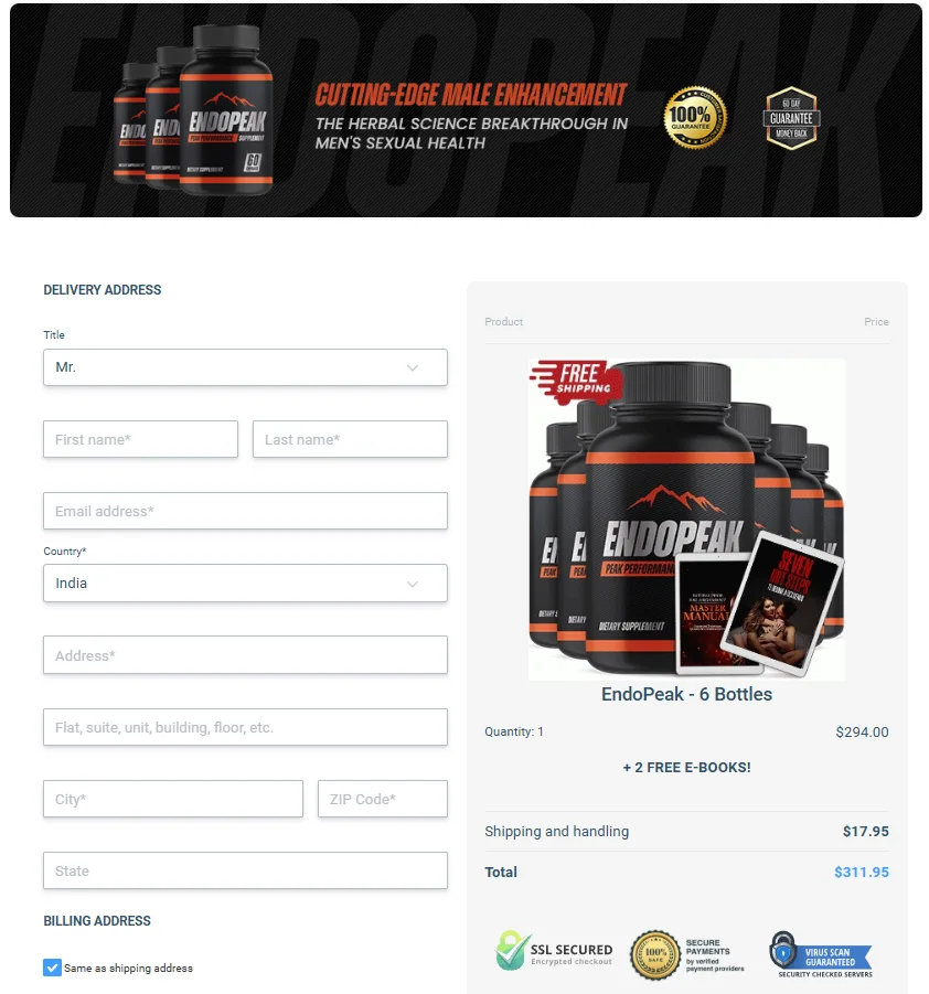 VigorX Pro Official Order Page
